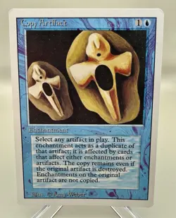 MTG Magic the Gathering Copy Artifact (53/306) Revised Edition LP - Image 1