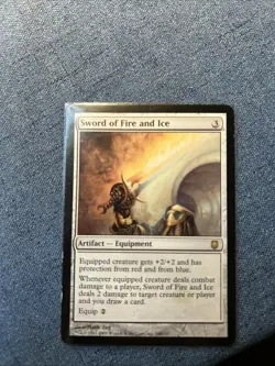 MTG Sword of Fire and Ice Darksteel MP - Image 1