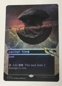 Ancient Tomb (0001) (Borderless) Edge of Eternities: Stellar Sights Foil - Image 1