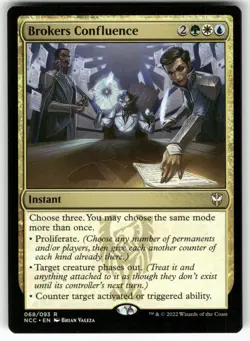 MAGIC: THE GATHERING BROKERS CONFLUENCE 68 COMMANDER: STREETS OF NEW CAPENNA NM - Image 1