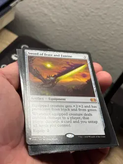 MTG, Sword of Feast and Famine -The List Reprints Regular NM - Image 4