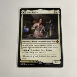 x1 Peter Parker Amazing Spider-Man M MTG Marvel's Spider-Man M/NM, English - Image 1