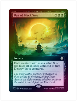 1x Day of Black Sun, Extended Art - Foil, Magic MTG NM - Image 1