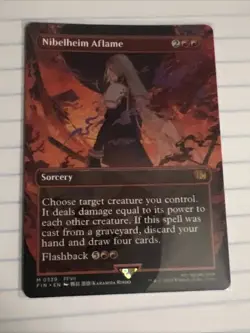 Nibelheim Aflame (Borderless) Final Fantasy Regular - Image 1