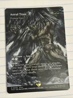 Astral Titan - Primeval Titan (Showcase) Final Fantasy: Through the Ages Regular - Image 1