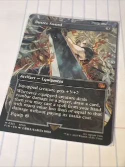 Buster Sword (Borderless) Final Fantasy Regular - Image 1