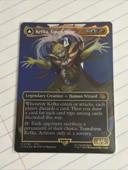 Kefka, Court Mage (0398) (Borderless) Final Fantasy Foil - Image 1