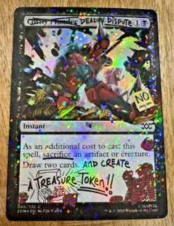 M:tG Deadly Dispute Pool Party Foil Secret Lair x Marvel Drop Magic 80/332 - Image 1