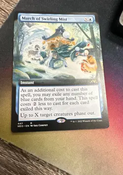 March of Swirling Mist (Extended Art) Kamigawa: Neon Dynasty Regular - Image 1