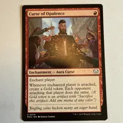 MTG - Curse of Opulence (274) - MOC - regular - Image 1