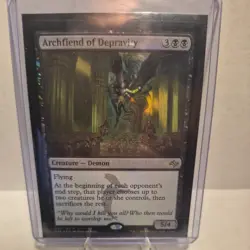 MTG - Archfiend of Depravity Foil Creature Demon English - Image 1