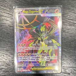 Pokemon Mega Zygarde EX 104/088 Full Art Holo 310 HP 200 Power Card - Image 1