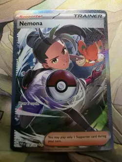 Nemona 238/091 Paldean Fates Special Illustration Rare Full Art Pokemon TCG NM/M - Image 1