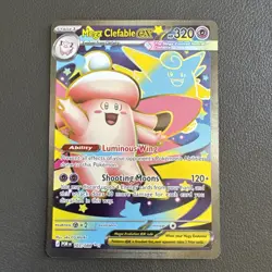Mega Clefable ex - Ultra Rare Pokemon Card POR 103/088 NM - Image 1