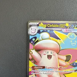 Mega Clefable ex - Ultra Rare Pokemon Card POR 103/088 NM - Image 3