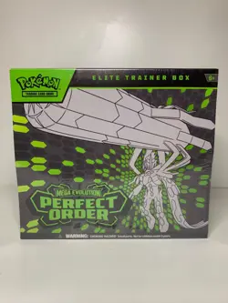 Mega Evolution Pokemon Perfect Order Elite Trainer Box ETB New Factory Sealed - Image 1