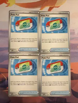 4X Poke Pad 081/088 Playset Pokemon Perfect Order Regular - Image 1