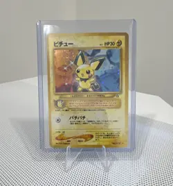 Pokemon Pichu 172 Neo Genesis Japanese Holo Rare - Image 1