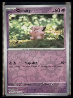 Pokemon TCG Clefairy 081/197 Reverse Holo Yuka Morii - Image 1