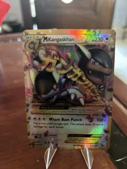 Pokemon TCG M Kangaskhan EX Flashfire Ultra Rare Holo Mega MP Card 79/106 XY - Image 1