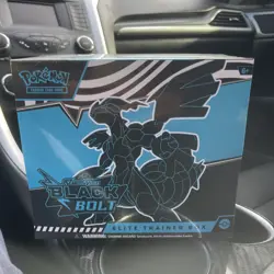 FACTORY SEALED Pokemon TCG Black Bolt Elite Trainer Box (ETB) - Image 1