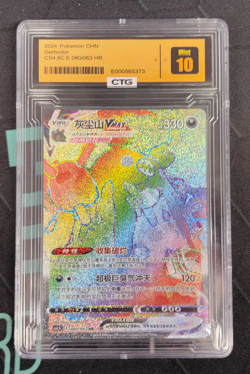 Garbodor VMAX HR 080/063 S-Chinese CS4.5C Pokemon TCG Card - Image 1