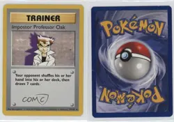 Imposter Professor Oak Shadowless Pokemon Base Set #73 1999 - Image 3
