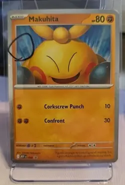 Pokemon Perfect Order - Makuhita - Black Star Promo - 68 Cosmos - Image 1