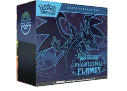 Pokemon Mega Evolution: Phantasmal Flames Elite Trainer Box Factory Sealed ETB - Image 1