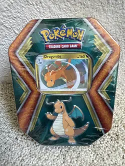 Pokemon Dragonite Tin (3 booster packs) - Factory Sealed - Image 1