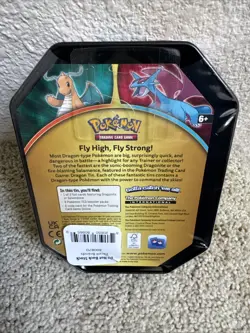 Pokemon Dragonite Tin (3 booster packs) - Factory Sealed - Image 2