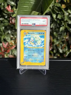 2002 POKEMON EXPEDITION WARTORTLE BASE PSA 9 092/165 - Image 1