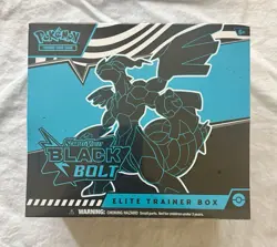 Pokemon TCG Black Bolt Elite Trainer Box Factory Sealed NEW ETB Scarlet Violet - Image 1