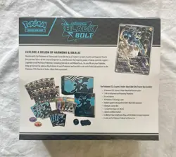 Pokemon TCG Black Bolt Elite Trainer Box Factory Sealed NEW ETB Scarlet Violet - Image 2