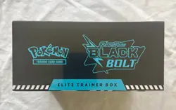 Pokemon TCG Black Bolt Elite Trainer Box Factory Sealed NEW ETB Scarlet Violet - Image 3