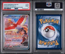 2025 Pokemon Scarlet And Violet Destined Rivals Ethan's Ho-oh EX #230 PSA 9 Mint - Image 3