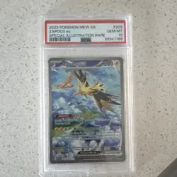 Pokemon 2023 S&V 151 Zapdos Ex special illustration rare #202 Psa 10 - Image 1