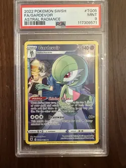 2022 Pokemon SWSH Astral Radiance TG05 Gardevoir PSA 9 - Image 1