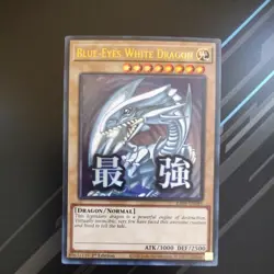 Yu-Gi-Oh! TCG-Rarity Collection 5/Blue Eyes White Dragon 085-Ultra Rare Stamped - Image 1