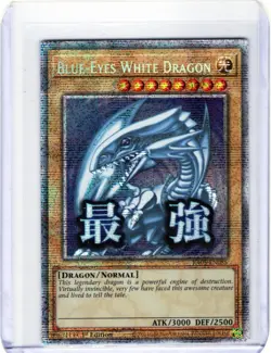 Yu-Gi-Oh Blue-Eyes White Dragon Starlight Rare 1st Edition RA05-EN085 English - Image 1
