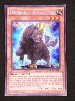 Tanngnjostr of the Nordic Beasts / 1st Edition / Secret Rare / LC5D-EN180 / LP - Image 1