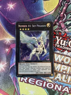 (YBL) Yu-Gi-Oh! - Number 44: Sky Pegasus 2013 NUMH-EN028 Secret Rare 1st LP - Image 1