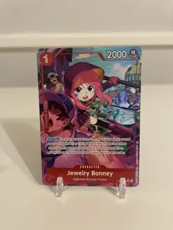 One Piece TCG Jewelry Bonney EB04-002 Alternate Art English - Image 1