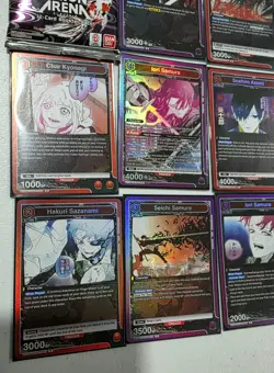 Union Arena Kagurabachi Bundle (11x English Card) New Unused with Soft Sleeves - Image 3