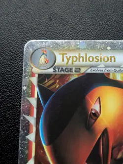 Typhlosion PRIME Pokemon TCG Heartgold & Soul Silver Holo Rare HGSS09 LP/MP - Image 2