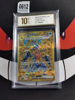 Garchomp ex UR CSV5C-161/129 Pokemon Card Chinese-Pyxis gold 10 - Image 1