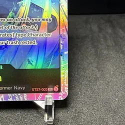 One Piece Card Game🏴‍☠COLOR: BLACK ST27-003 KUZAN SR FOIL NM TCG ENGLISH - Image 2