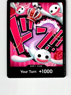 DON!! Card (Perona) DON!! Premium Booster -The Best- One Piece Lightly Played - Image 1
