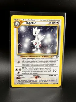 Togetic 16/111 Holo Rare Neo Genesis Pokemon Card WOTC 2000 Near Mint Vintage - Image 1