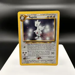 Togetic 16/111 Holo Rare Neo Genesis Pokemon Card WOTC 2000 Near Mint Vintage - Image 2